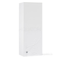 Шкаф - колонна Aquaton Лиана одностворчатый правый белый 1A153103LL01R