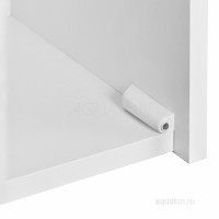 Шкафчик Aquaton Сакура левый ольха наварра, белый глянец 1A220803SKW8L