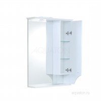 Зеркальный шкаф Aquaton Элен 65 белый 1A219002EN010