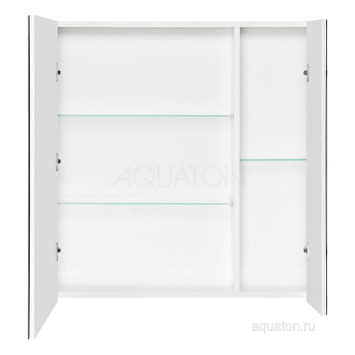 Зеркальный шкаф Aquaton Беверли 80 белый 1A237102BV010
