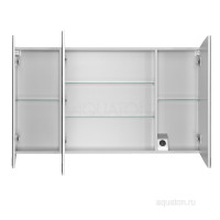 Зеркальный шкаф Aquaton Севилья 120 белый 1A125702SE010