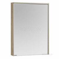 Зеркальный шкаф Aquaton Стоун 60 сосна арлингтон 1A231502SX850