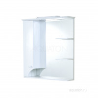 Зеркальный шкаф Aquaton Элен 85 белый 1A218802EN010