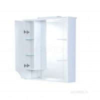 Зеркальный шкаф Aquaton Элен 85 белый 1A218802EN010