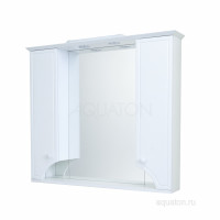 Зеркальный шкаф Aquaton Элен 95 белый 1A218602EN010