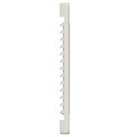 Решетка вентиляционная цилиндрическая 1515РЦ Ivory (150 мм х 150 мм,  ABS-пластик)