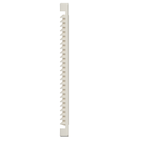 2525РЦ Ivory, Решетка вентиляционная вытяжная (АБС-пластик, 180 мм х 250 мм)