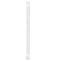 Решетка вентиляционная вытяжная 2525РЦ (АБС-пластик,  250 мм х 250 мм)