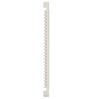 Решетка вентиляционная цилиндрическая 1825РЦ Ivory (180 мм x  250 мм, слоновая кость)