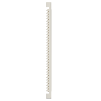 Решетка вентиляционная цилиндрическая 2030РЦ Ivory (200 мм x 300 мм, слоновая кость)